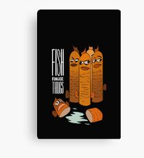 Fish Finger Thugs Canvas Print