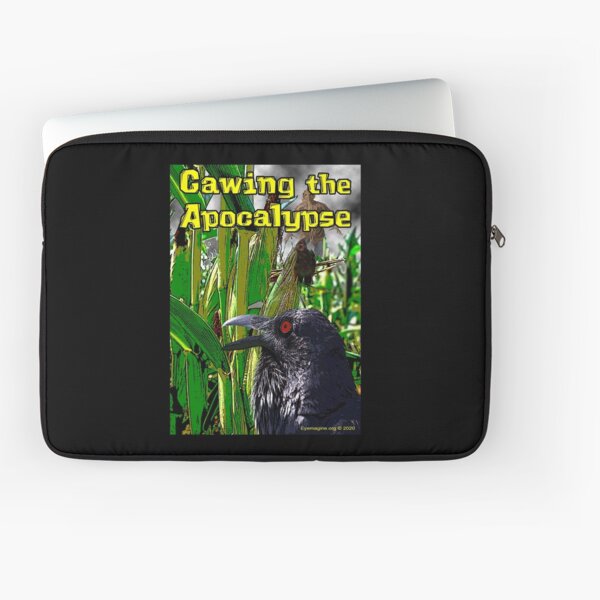 Cawing the Apocalypse Laptop Sleeve