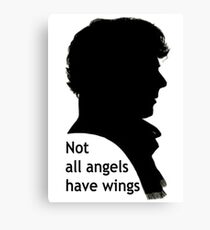 Not All Angels Have Wings - BBC Sherlock Canvas Print
