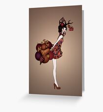 Dollhouse Greeting Card
