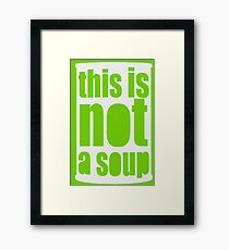 Warhol Magritte Framed Print