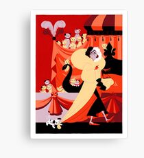 The Hundred and One Dalmatians Canvas Print