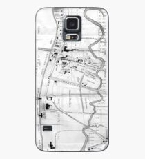 Vintage Map of Coney Island (1879) Case/Skin for Samsung Galaxy