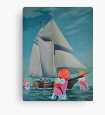 Beaker Bay Metal Print