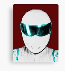 Top Gear Inspired Pop Art The Stig Canvas Print