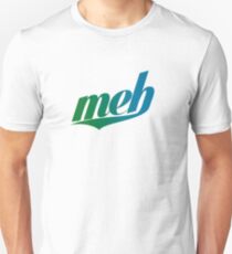meh - Swoosh style - Green/blue Unisex T-Shirt