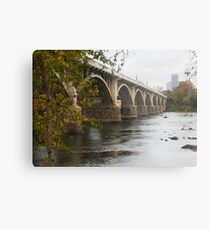 Gervais Street Bridge, Columbia, SC Metal Print