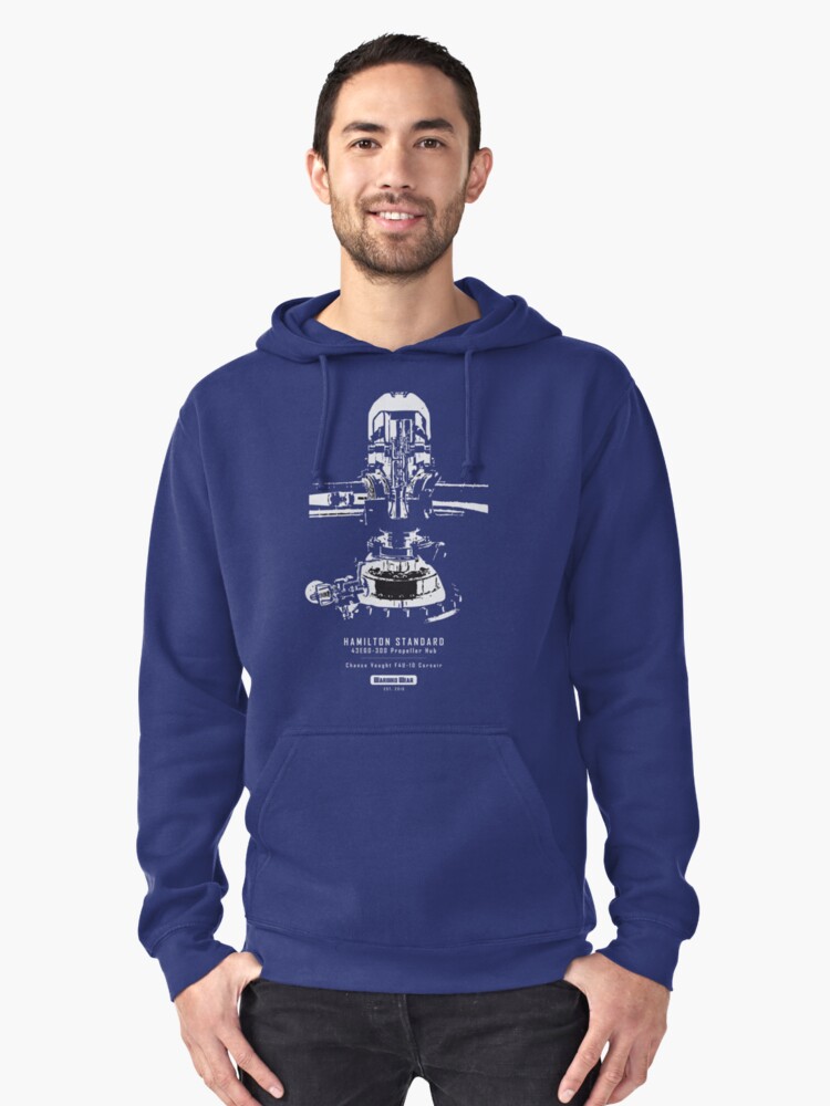 Hamilton Standard Propeller Hub Pullover Hoodie By Warbirdwear Redbubble 