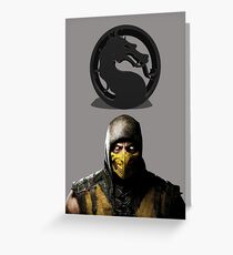 Mortal Kombat Greeting Card