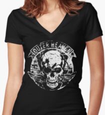 MGSV - A House Divided Women's Fitted V-Neck T-Shirt