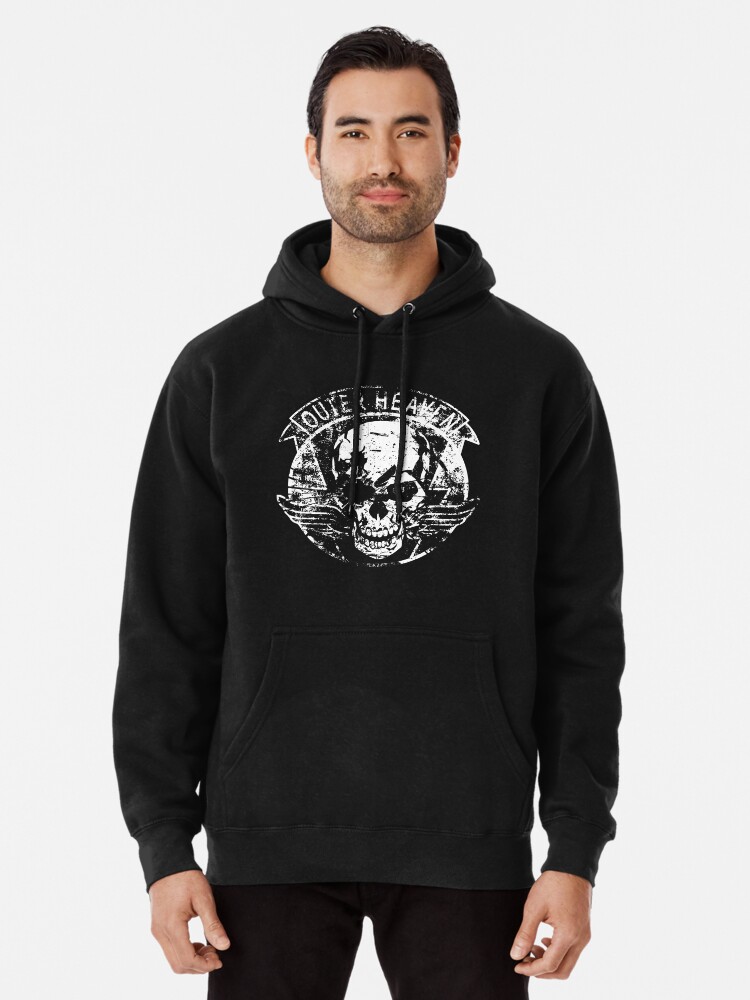 divided black hoodie