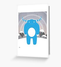 Abominable Greeting Card