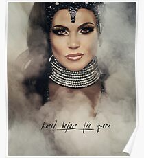 Kneel Before The Queen Poster