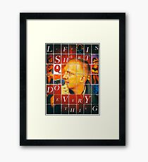 Life is Short... Framed Print