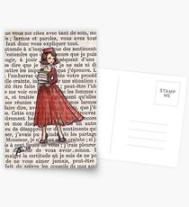 Armfuls Bücher Postkarten