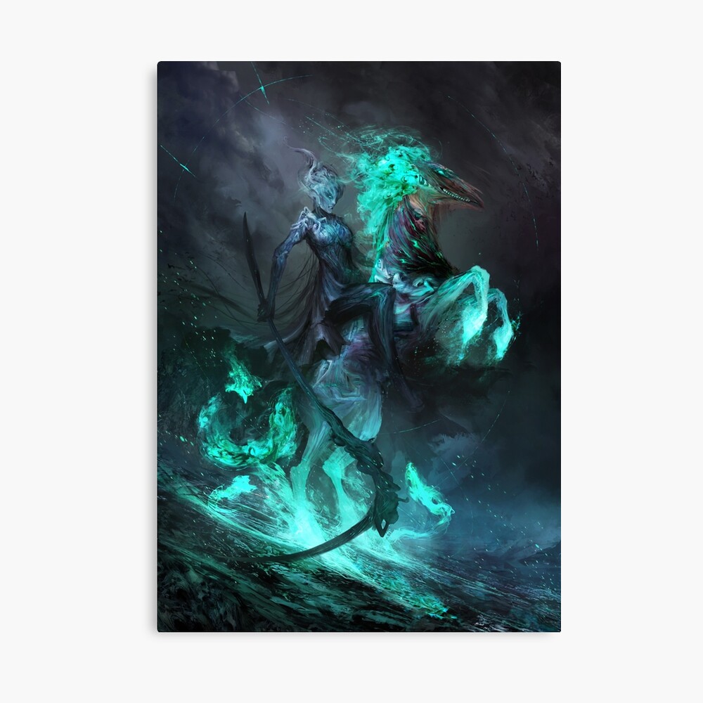 Death and Despair Canvas Print