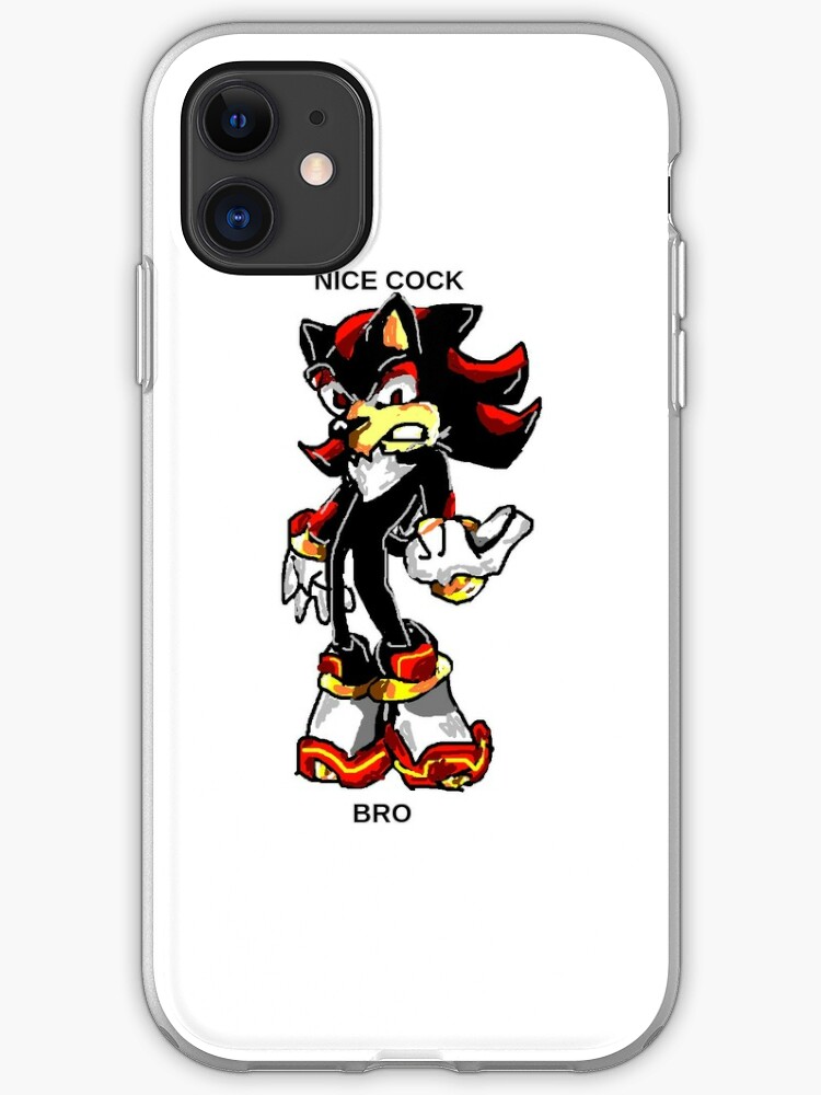 Ms Paint Shadow The Hedgehog Nice Cock Bro Iphone Case Cover By