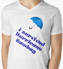 Hurricane Bawbag Men's V-Neck T-Shirt