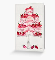 Strawberry Shortcake Greeting Card