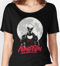 Kung Fury - Moon Women's Relaxed Fit T-Shirt