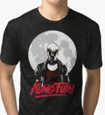 Kung Fury - Moon Tri-blend T-Shirt