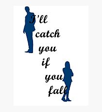 I'll Catch You Photographic Print