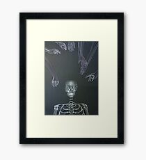 Reaching In Framed Print