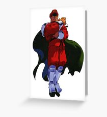 M. Bison Greeting Card