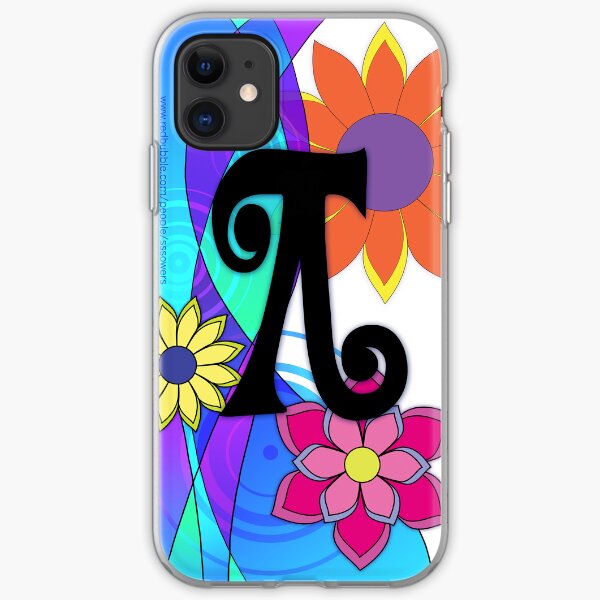 Flashy Hippie Flowers iPhone Soft Case
