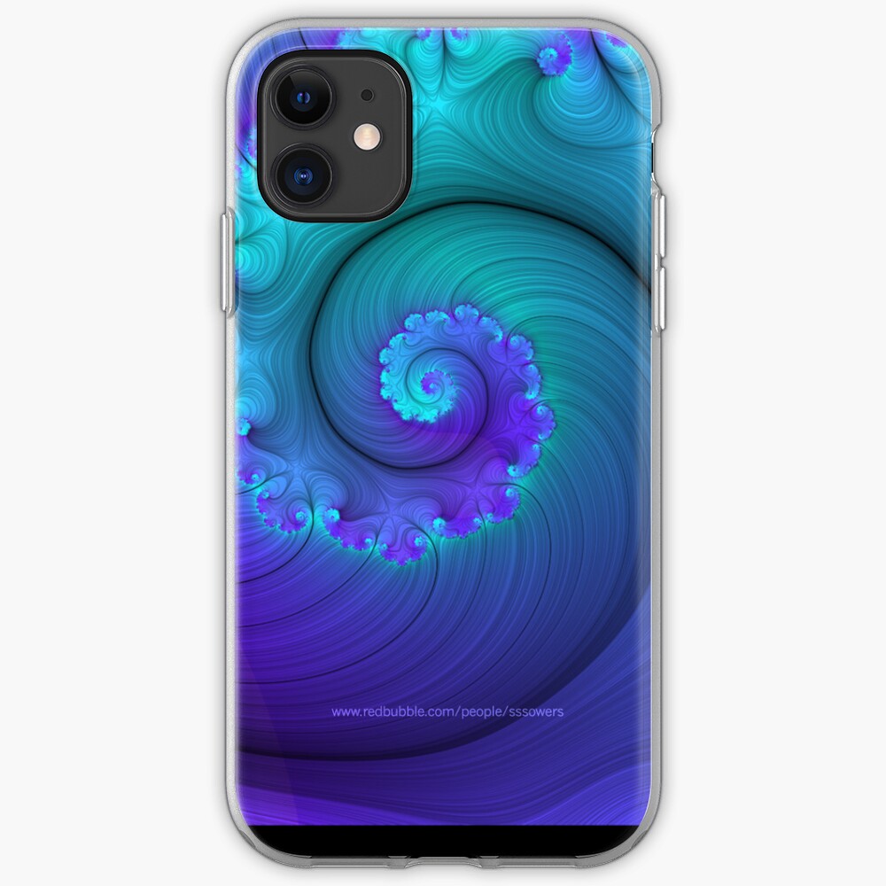 Designed & manipulated fractal iPhone Case & Cover