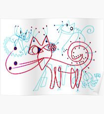 SNOW KITTENS Poster