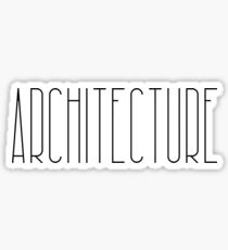 Architecture Sticker