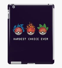 Hard Choices iPad Case/Skin