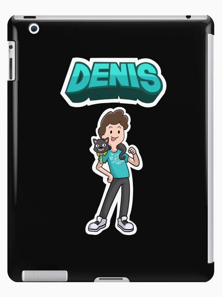 Denis Cartoon Ipad Case Skin By Tubers Redbubble - roblox denis gifts merchandise redbubble