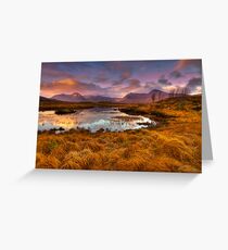Rannoch Moor, Glencoe, Scotland Greeting Card