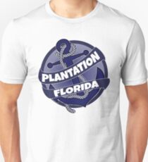 Plantation Florida anchor swirl Unisex T-Shirt