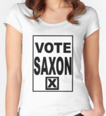 Vote Saxon Women's Fitted Scoop T-Shirt