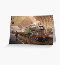 Paddington arrival. Greeting Card