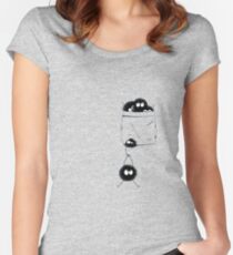 Pocket dust Women's Fitted Scoop T-Shirt