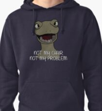 Drinking Out of Cups- Not My Chair Pullover Hoodie