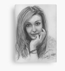Modern Day Mona Canvas Print