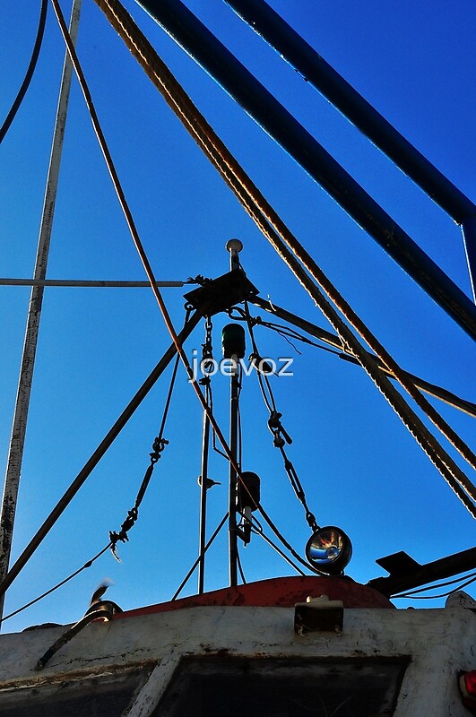 "Shrimp Boat Rigging " by joevoz Redbubble
