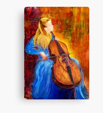 Homage to Jacqueline Du-Pre Canvas Print