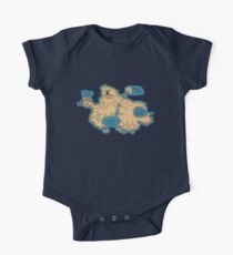 Map of Neverland One Piece - Short Sleeve