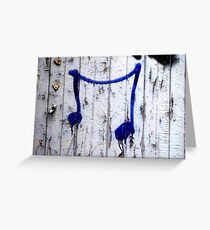 Montreal - Blue song. Greeting Card