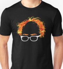 Flaming Bernie Shirt - #Feelthebern Unisex T-Shirt