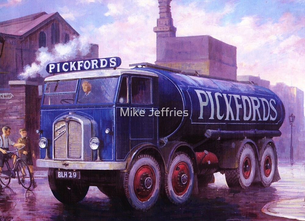 "Pickford's Armstrong Saurer" by Mike Jeffries | Redbubble