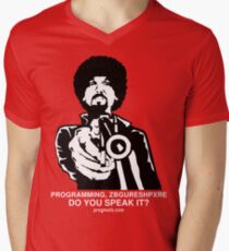 ProgMofo, "Less Optimized" Edition Men's V-Neck T-Shirt