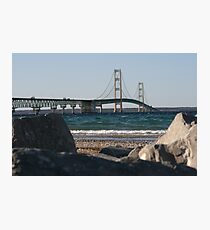 Mackinac Bridge Photographic Print