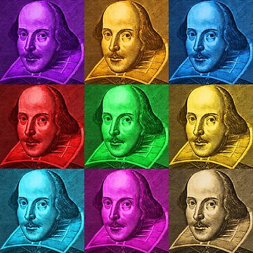 Artwork thumbnail, William Shakespeare Pop Art by incognitagal